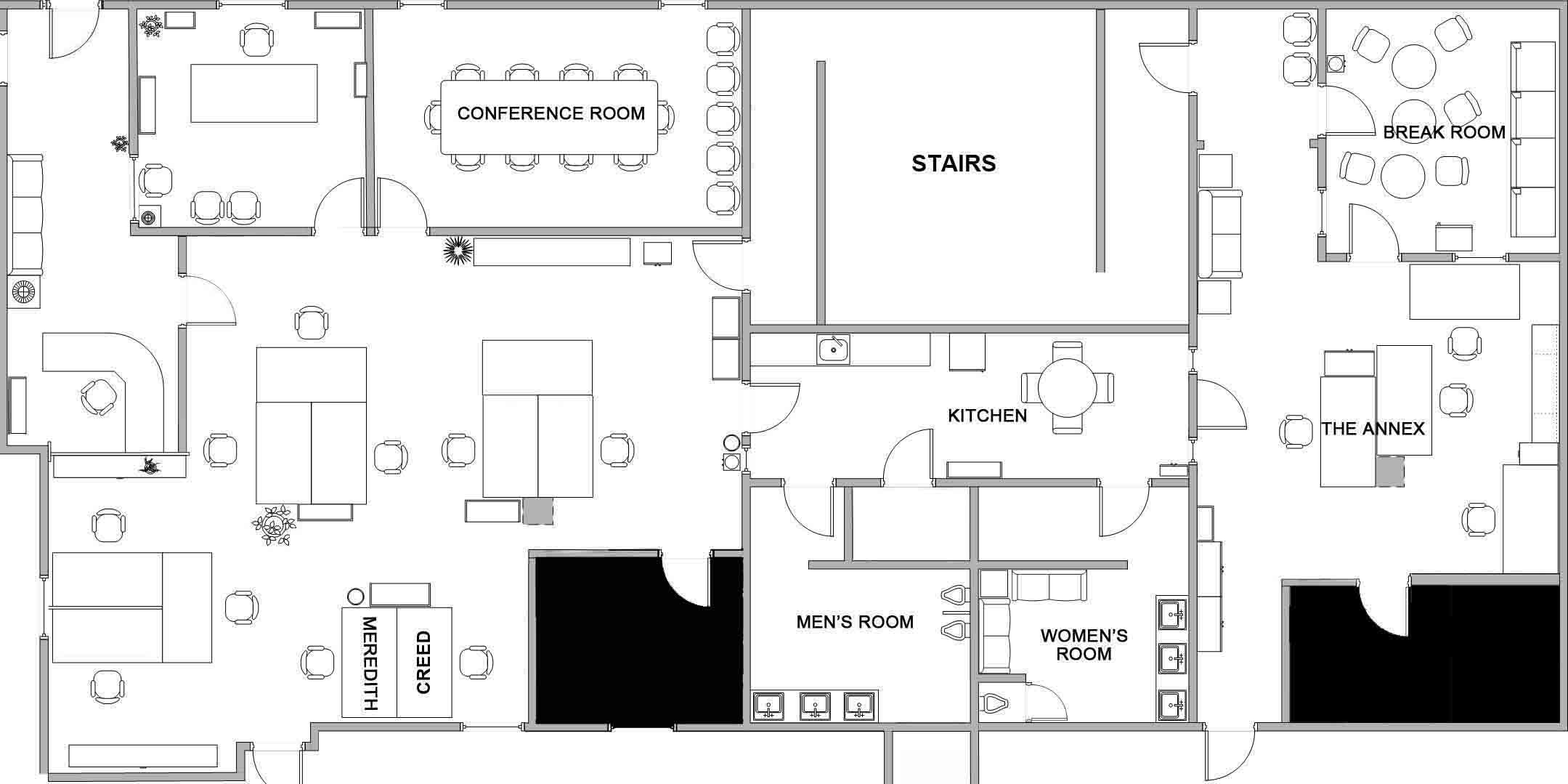 office floorplan